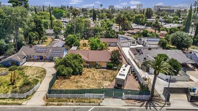 Aerial of the West Hills development site